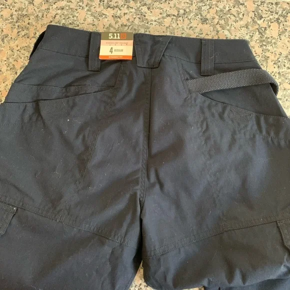 NWT 5.11 Tactical Pants Womens 4 DRK NAVY EMS MidRise ABR PRO Cargo Heavyweight - Picture 9 of 14
